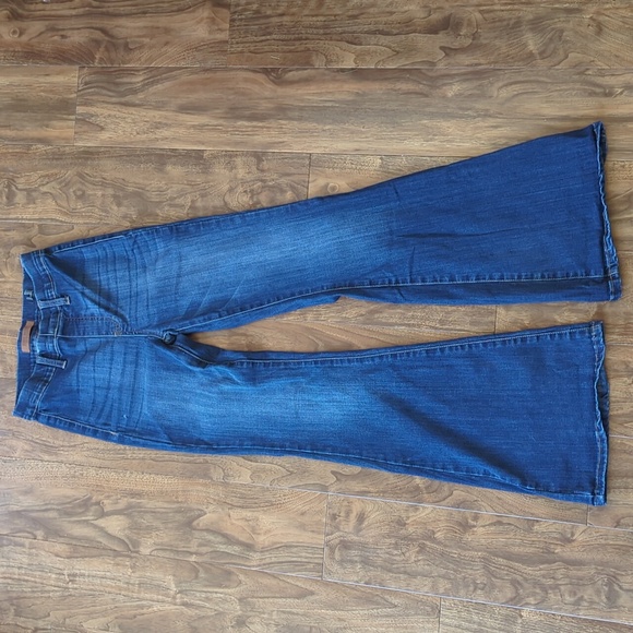 Judy Blue Pull On Flare Jeans - Picture 4 of 10